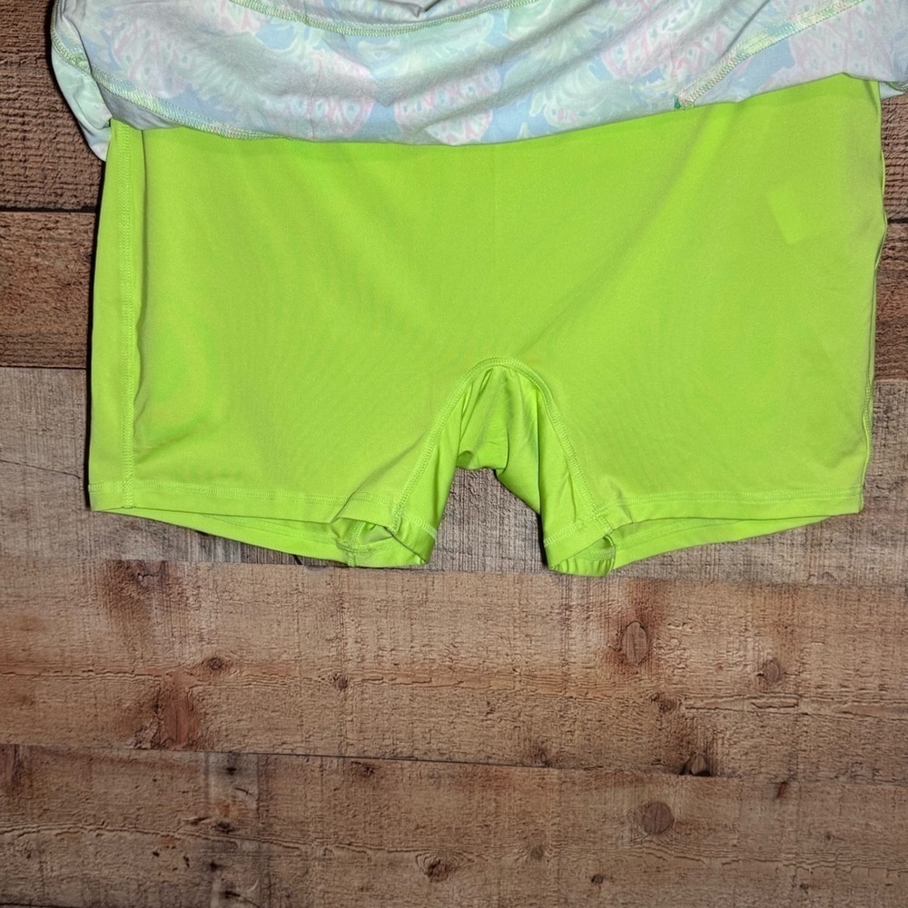 RLX Ralph Lauren Pineapple Print Skort Golf Pickleball Tennis Women’s size Large - Picture 7 of 12